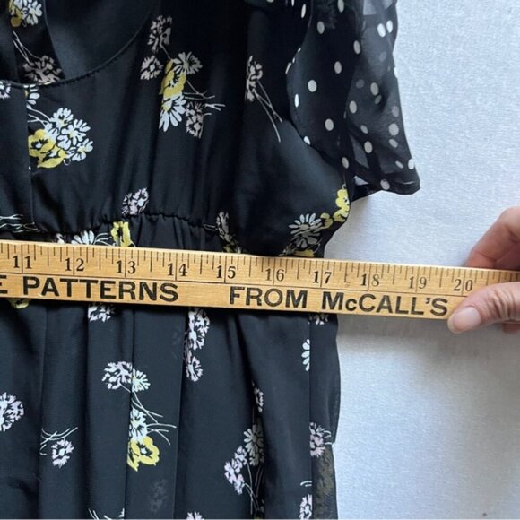 Maurices floral spaghetti strap maxi dress Sz XS - Picture 10 of 12